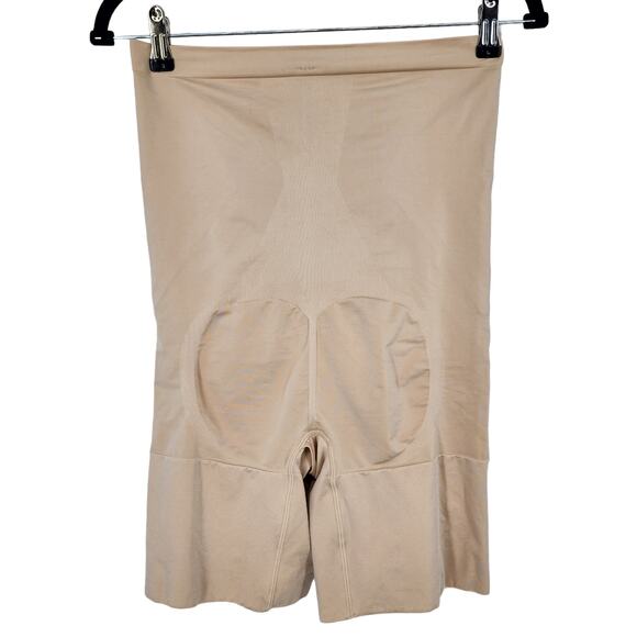 Spanx On Core High Waist Mid-Thigh Lightweight Soft Nude Shapewear Size 1X - Picture 4 of 4
